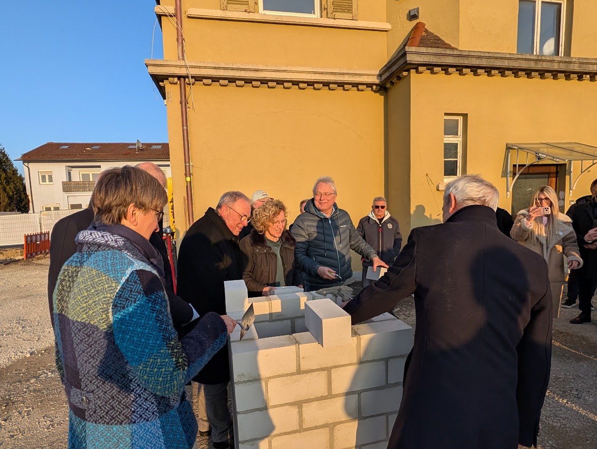 Christophstraße Grundsteinlegung 19-01-26